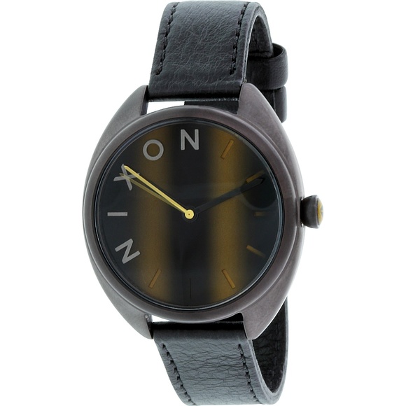 Nixon Accessories - Nixon Women's Wit Black Leather Quartz Watch